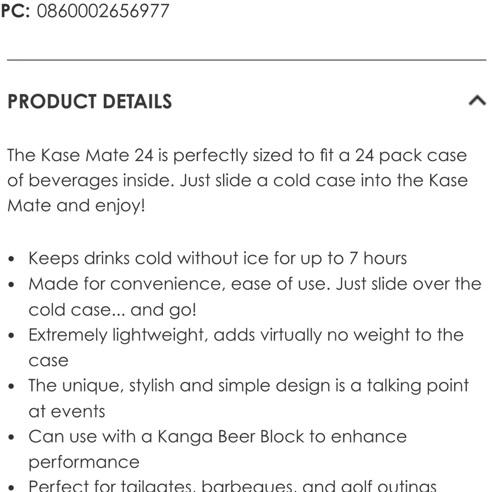 Kanga cooler Kase Cooler. for 24 pack. New - Picture 3 of 11